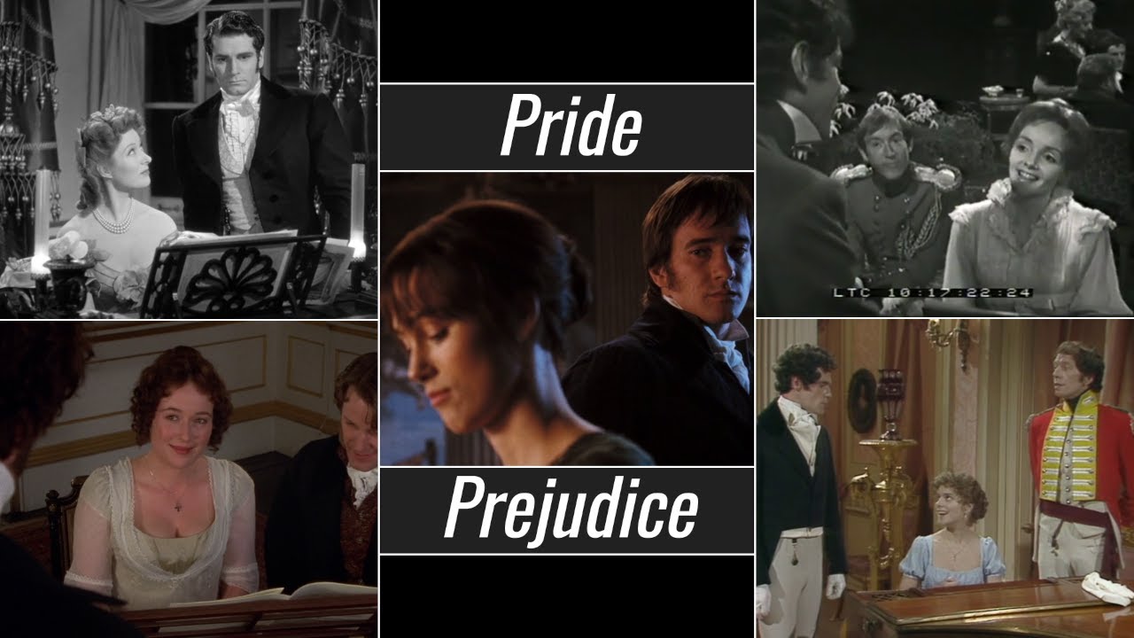 Piano scene at Rosings - Pride & Prejudice (1940,1967,1980,1995,2005)