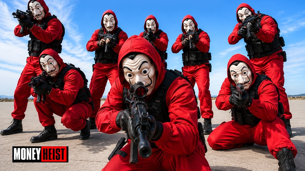 PARKOUR VS MONEY HEIST! 6 | BAD GUYS: No ESCAPE, HOLD THE LINE! (BELLA CIAO) Epic POV