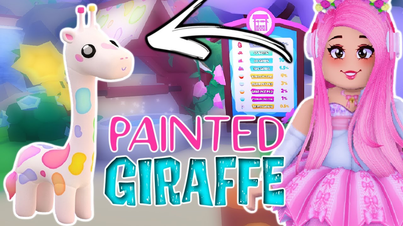 Wir WÜNSCHEN uns die neue PAINTED GIRAFFE 🦒💗 am WISHING WELL ✅ Roblox Overlook Bay [DEUTSCH]
