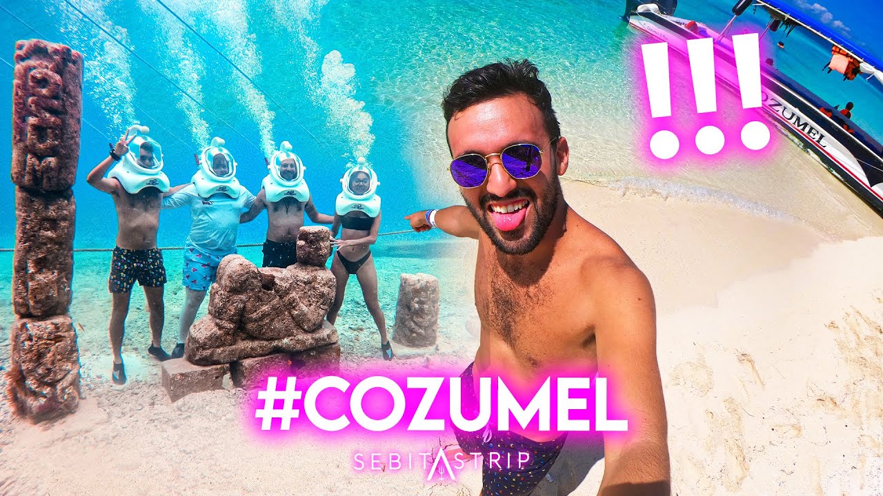🧜‍♂️🌎COZUMEL: 10 COSAS QUE NO SABÍAS QUE SE PUEDEN HACER EN COZUMEL | COSTOS|HOSPEDAJE| @sebitastrip
