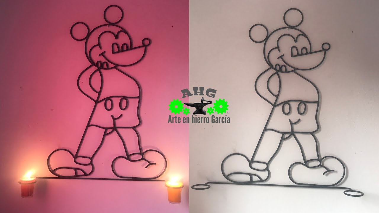 herrería artistica en Disney. arte en hierro García