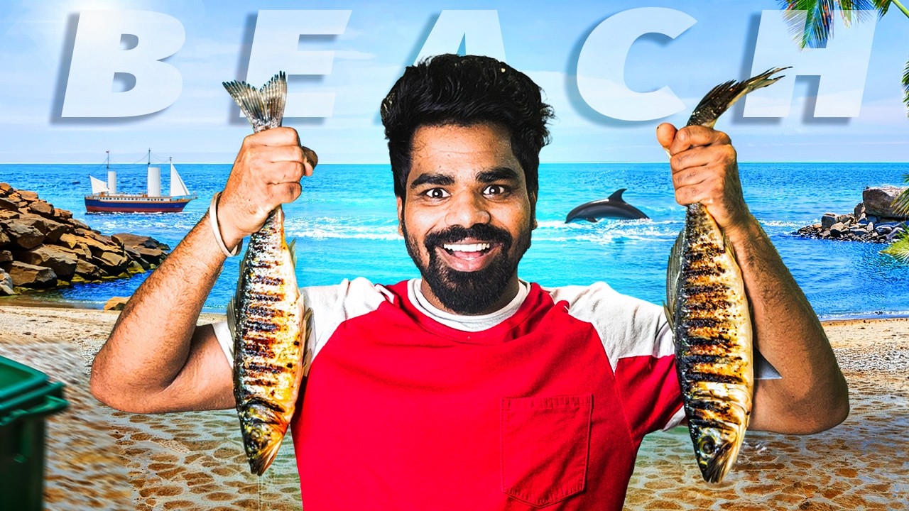 Spent a Day at Chennai Beach & It Was Wild 🌊🔥