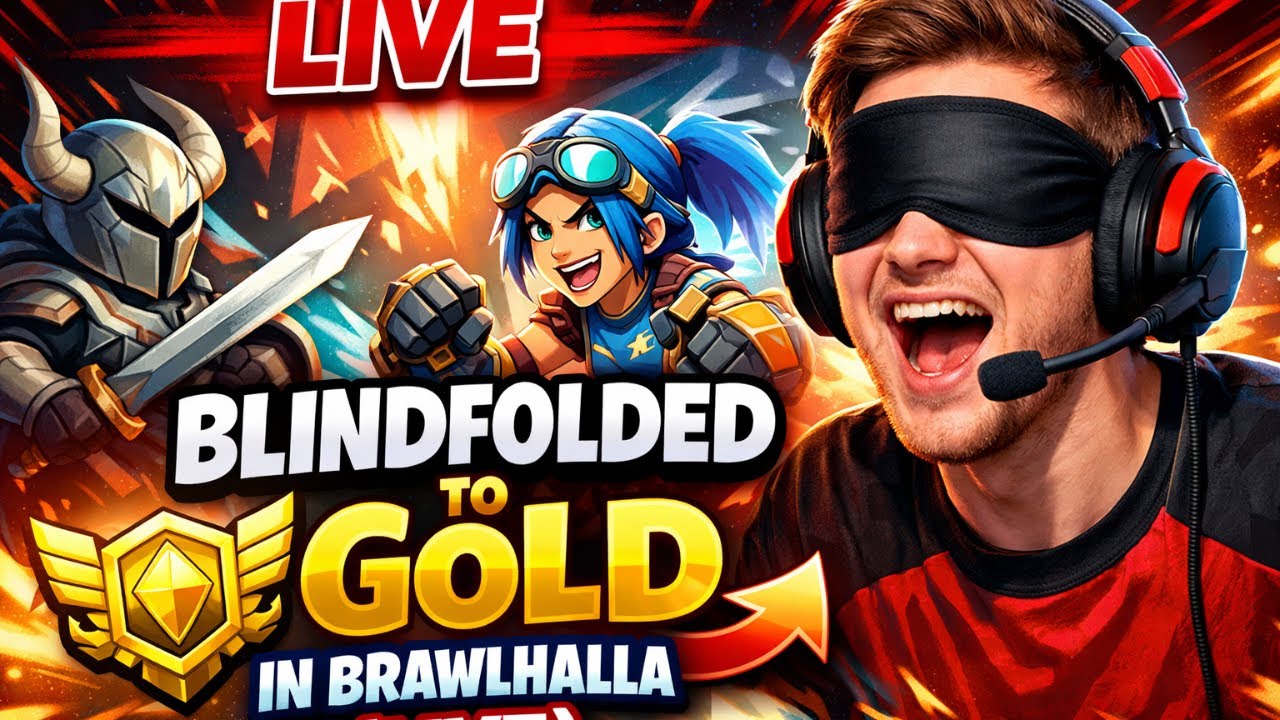 Blindfolded to Gold in Brawlhalla (Impossible)