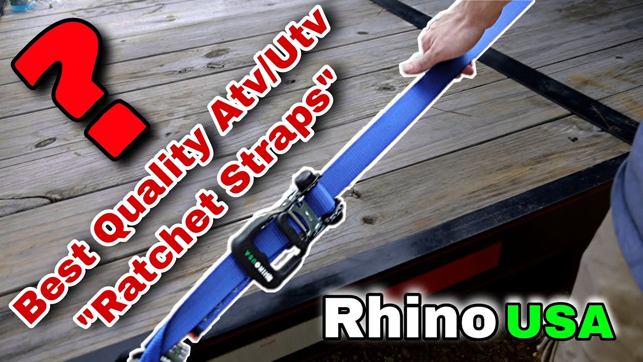 My Favorite Ratchet Straps|RHINO USA