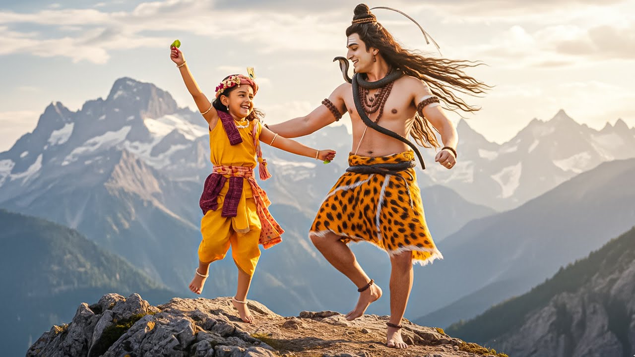 दो महाशक्तियाँ एक साथ – महादेव और कान्हा ! || Yashomati Maiyaa Ke Nandlala || Shree Krishna Leela