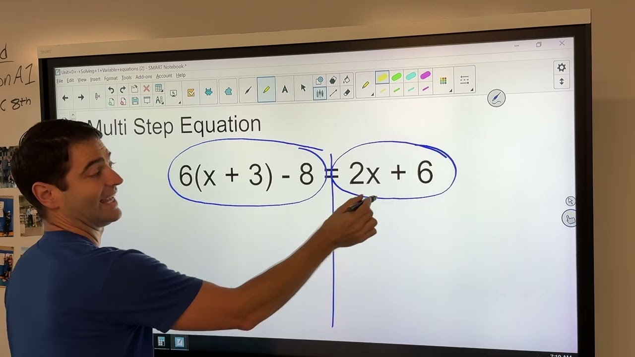 Algebra 1: Solving one variable equations