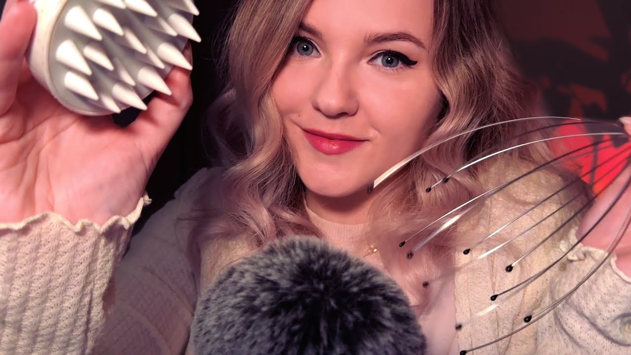 АСМР Массаж головы для полного расслабления 😌 ASMR Head massage