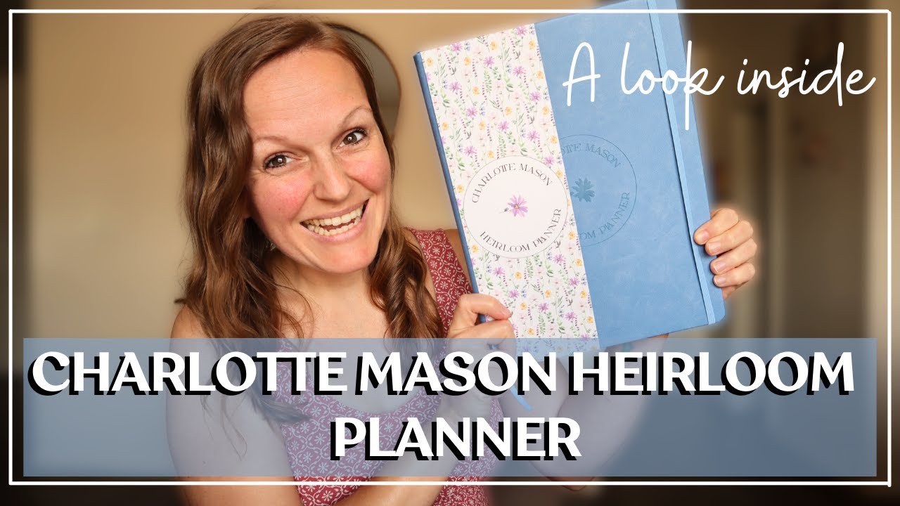 MY BRAND NEW HOMESCHOOL MOM PLANNER | Charlotte Mason Heirloom Planner Review + Flip through |