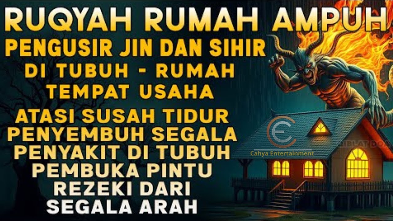 RUQYAH RUMAH PENGUSIR JIN, SETAN & SIHIR DI RUMAH & TUBUH, PENENANG HATI & FIKIRAN | ALAA AQEL