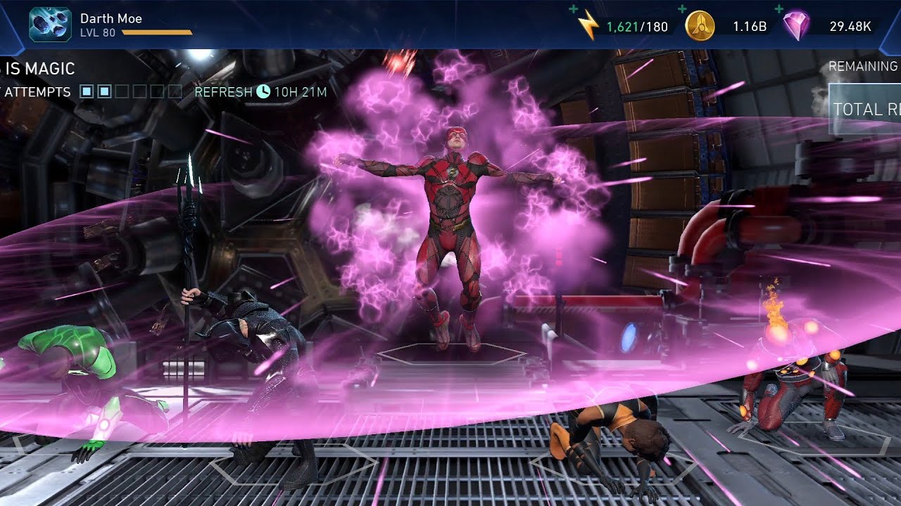This Is Magic Heroic 7 Tier 1 Clear (27.2.26) - Injustice 2 Mobile (Free to play)