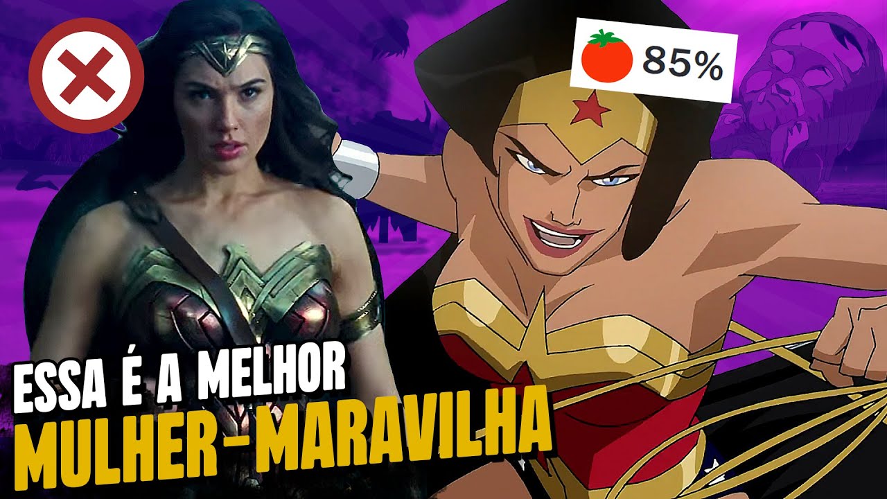 APRENDE DCEU! ESSA É A MELHOR ANIMAÇÃO da MULHER MARAVILHA, MAS TEM UM PROBLEMA