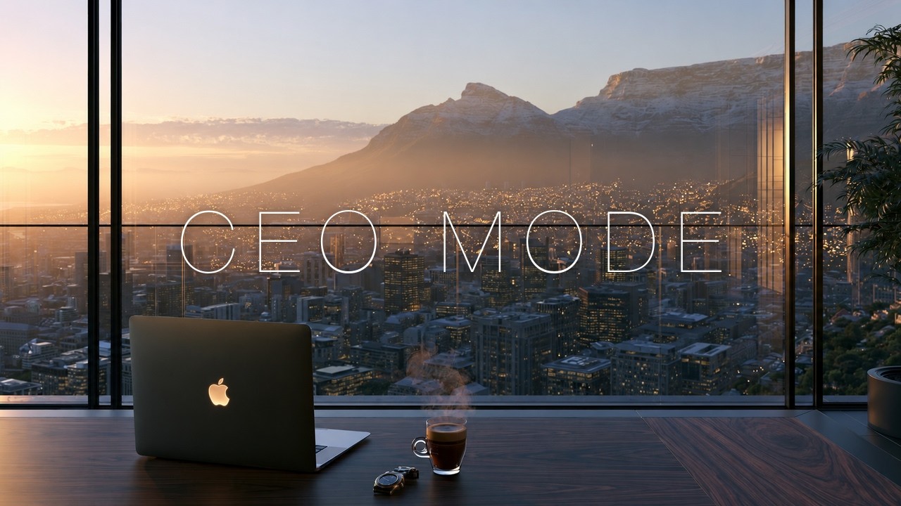 CEO MODE 40Hz &mdash; Sunrise Skyline Deep Focus | Morning Flow for Elite Work & Deep Concentration