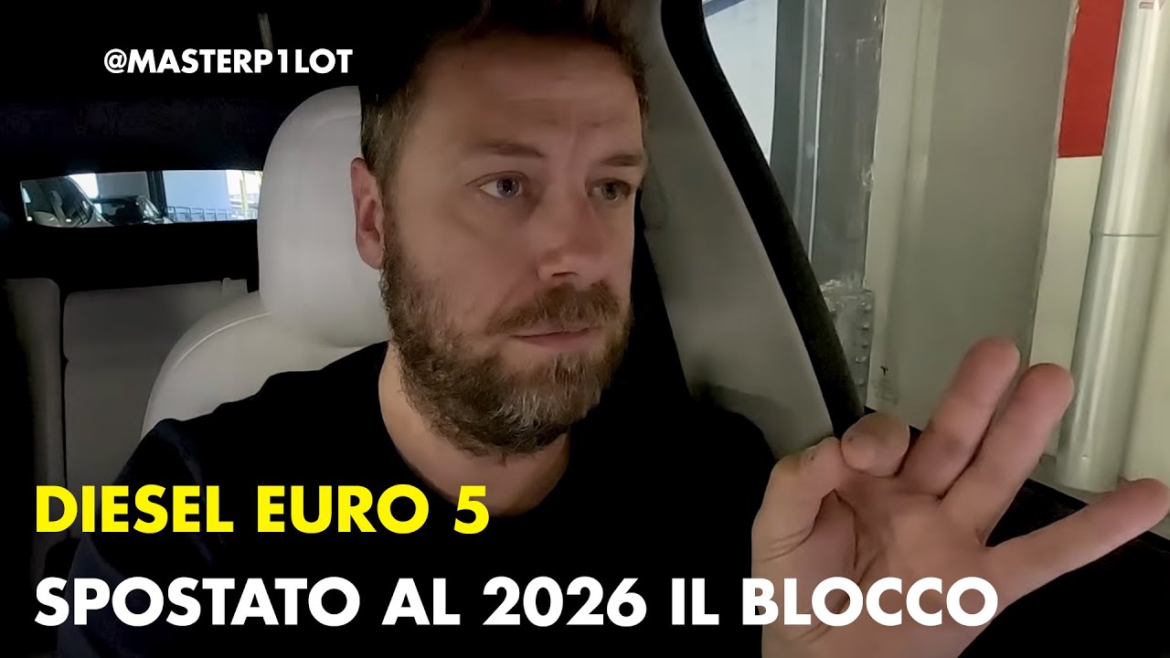 Rimandato al 2026 il blocco delle auto diesel Euro 5...