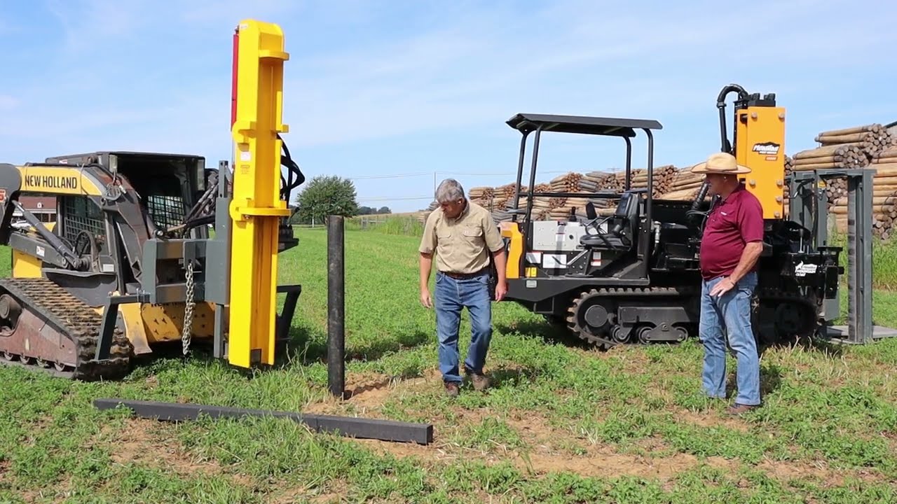 Driving Tangent Posts