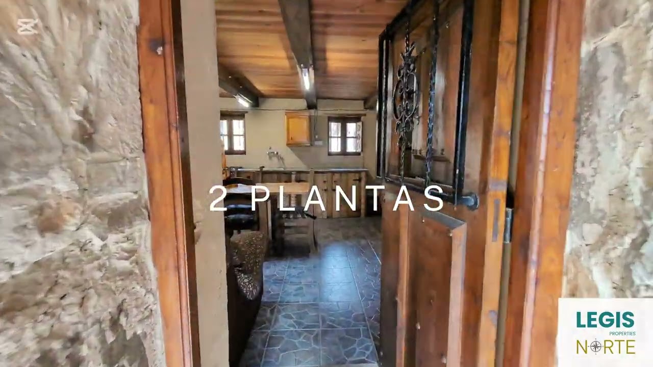 INCREÍBLE CABAÑA REFORMADA DE DOS PLANTAS Y FINCA EN FELECHOSA, ALLER. ASTURIAS