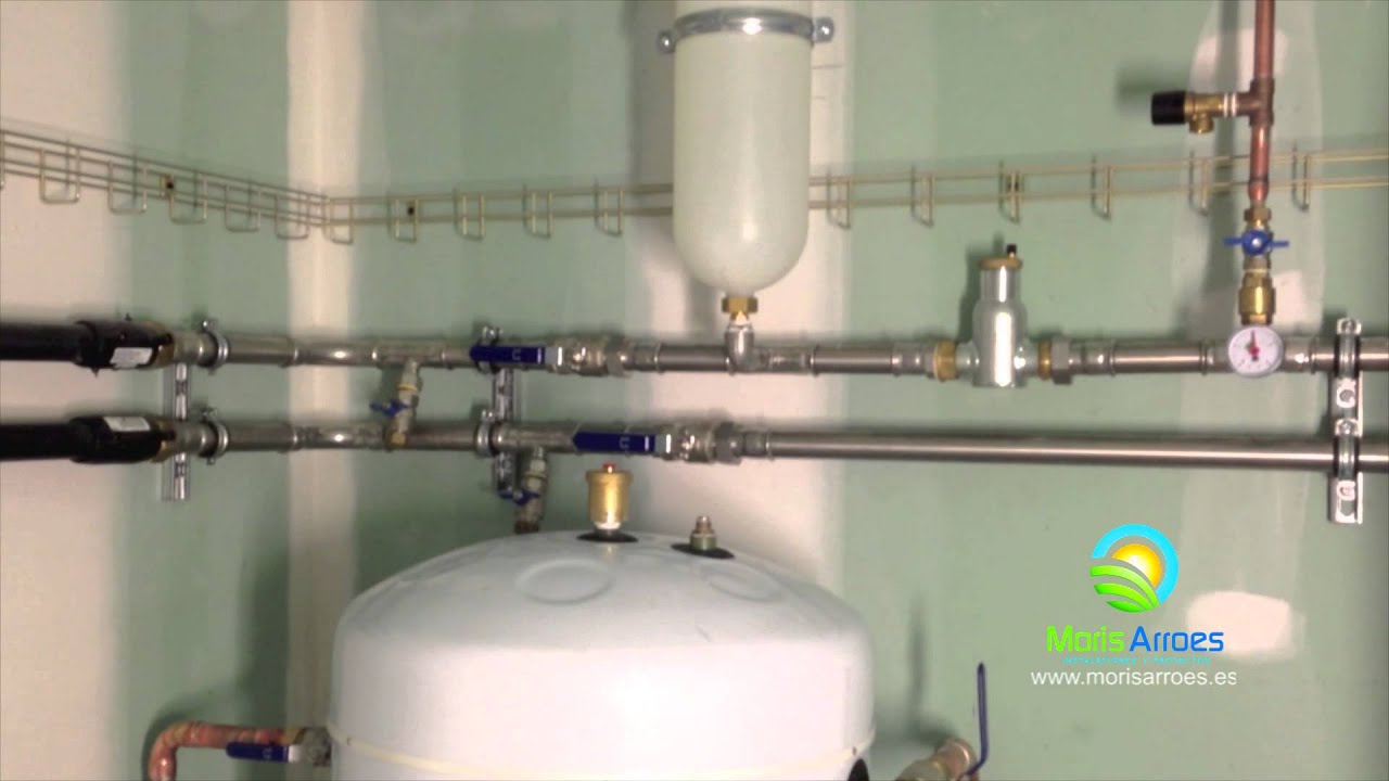 Instalación de bomba de Calor Geotermía para Vivienda (Moris Arroes)