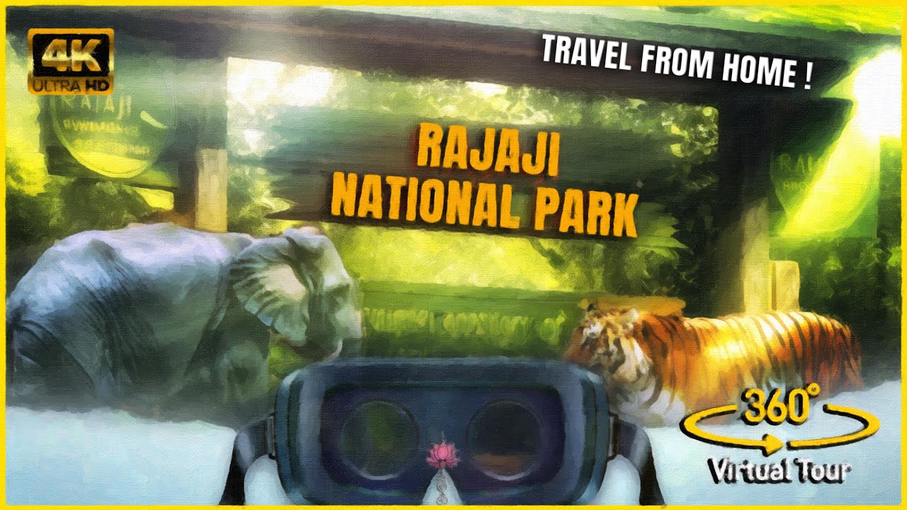 4K Scenic Beauty of Himalayan Foothills | Rajaji National Park: Haridwar to Rishikesh 360&deg; Nature VR
