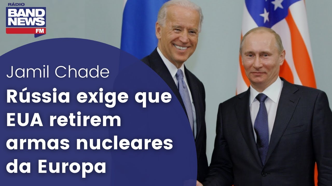 Rússia exige que EUA retirem armas nucleares da Europa