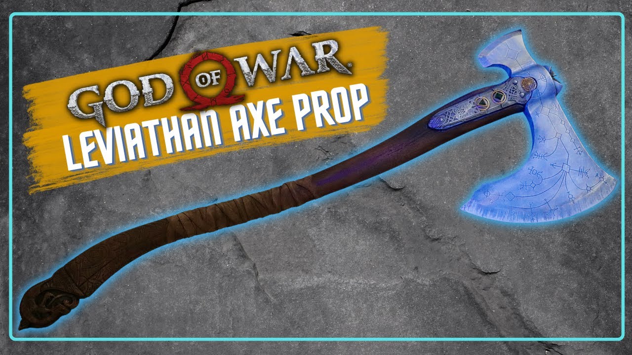 God of War: Kratos' Leviathan Axe- 3D Printed Prop