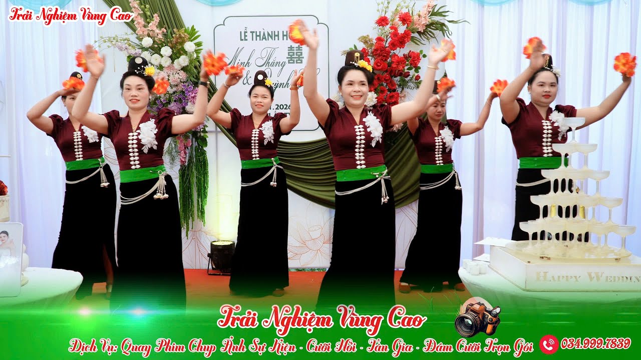 Điệu Múa Hoa Ban - ĐVN Bản Ta Pô Mừng LTH Minh Thắng Quỳnh Hoa Tại Na Púng - Thanh Trường - ĐB
