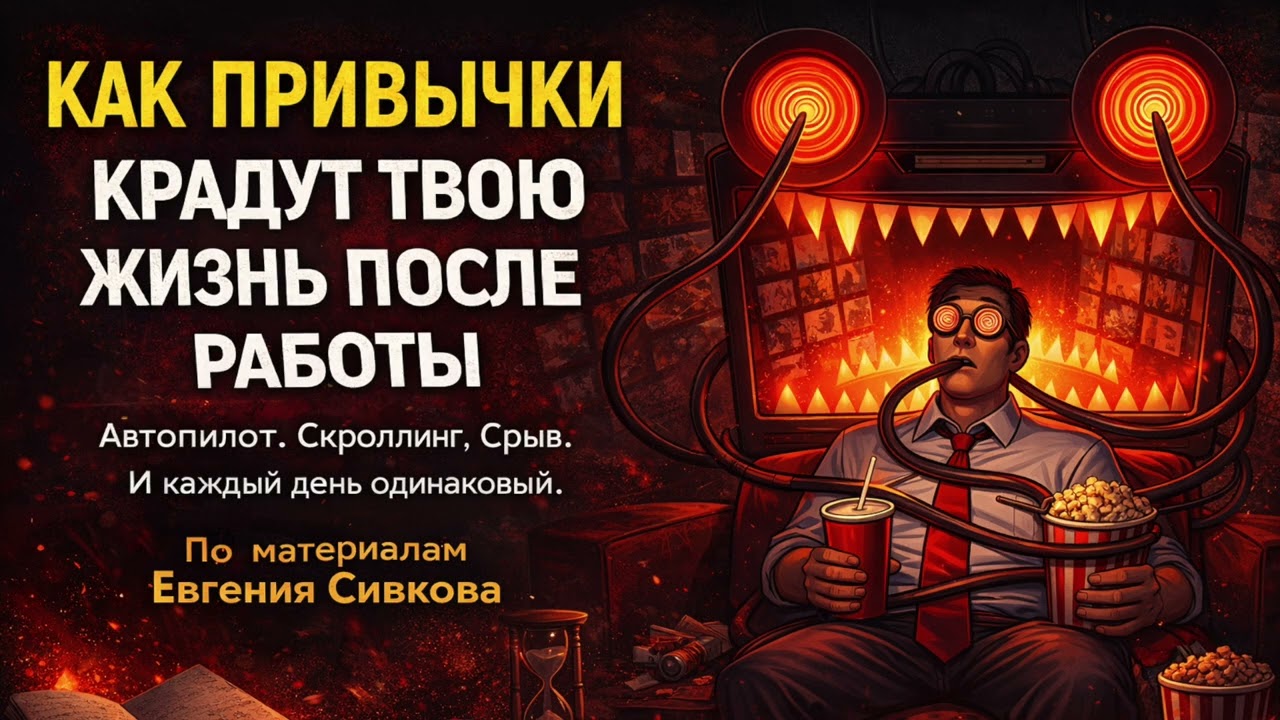 ПОСЛЕ РАБОТЫ ТЫ НЕ ОТДЫХАЕШЬ — ТЫ В ЗАВИСИМОСТИ | Метакогниция против офисных привычек
