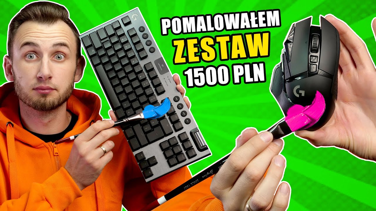 Custom klawiatury i myszki *zestaw za 1500 zł*