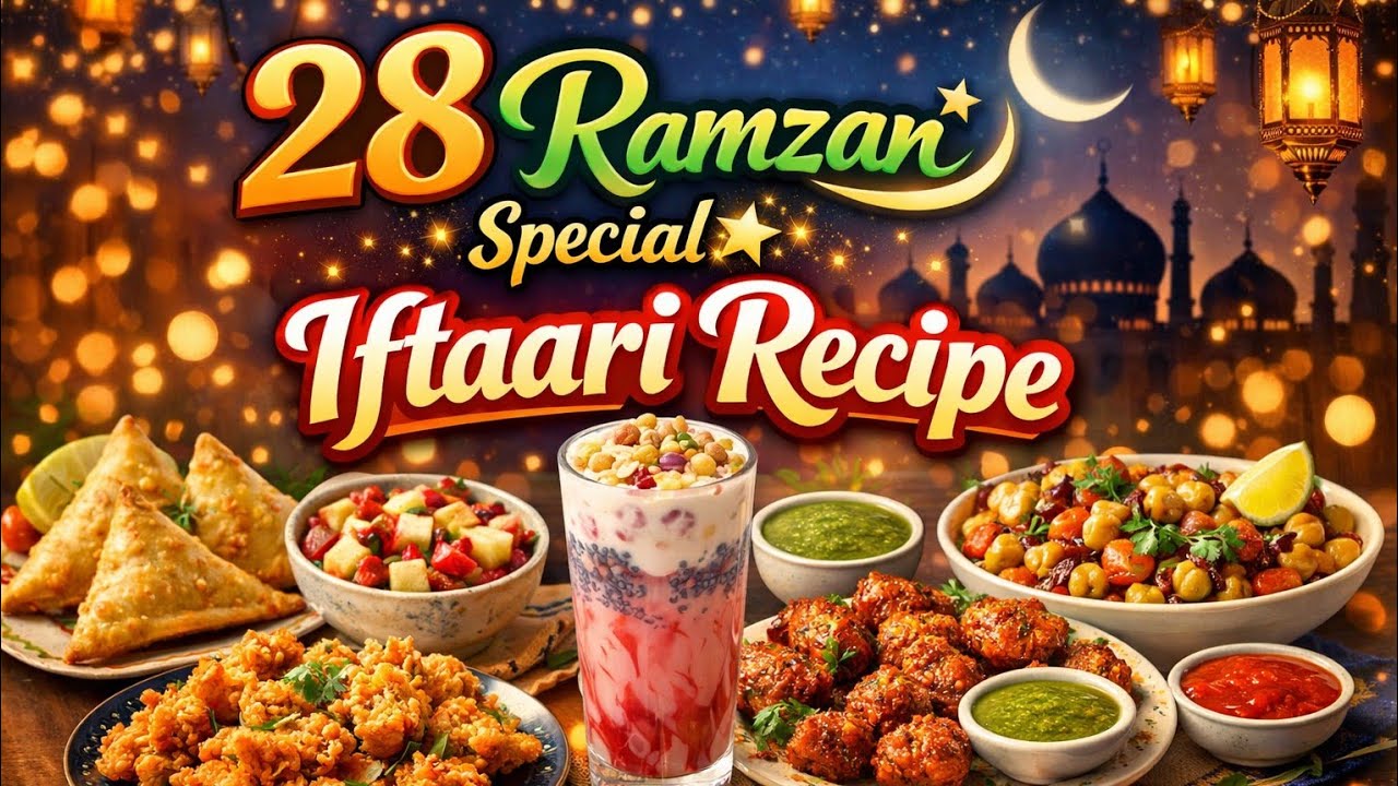 28 Ramzan special✨ ✨iftaari recipe  💫💫The spice route is live