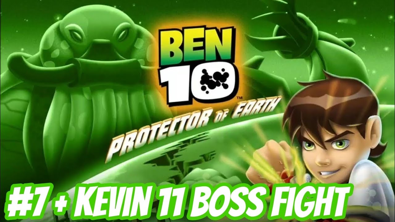 Ben 10: Protector of earth(PPSSPP) - Walkthrough #7 + Kevin 11 Boss Fight