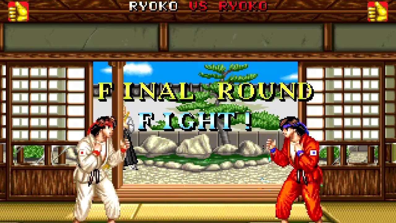 Fighter's History (Arcade) Playthrough as Ryoko