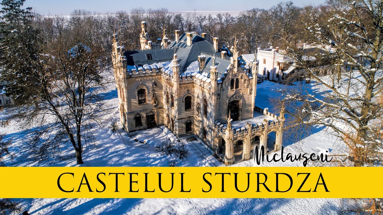 Castelul Sturdza de la Miclăușeni | Drona 4K