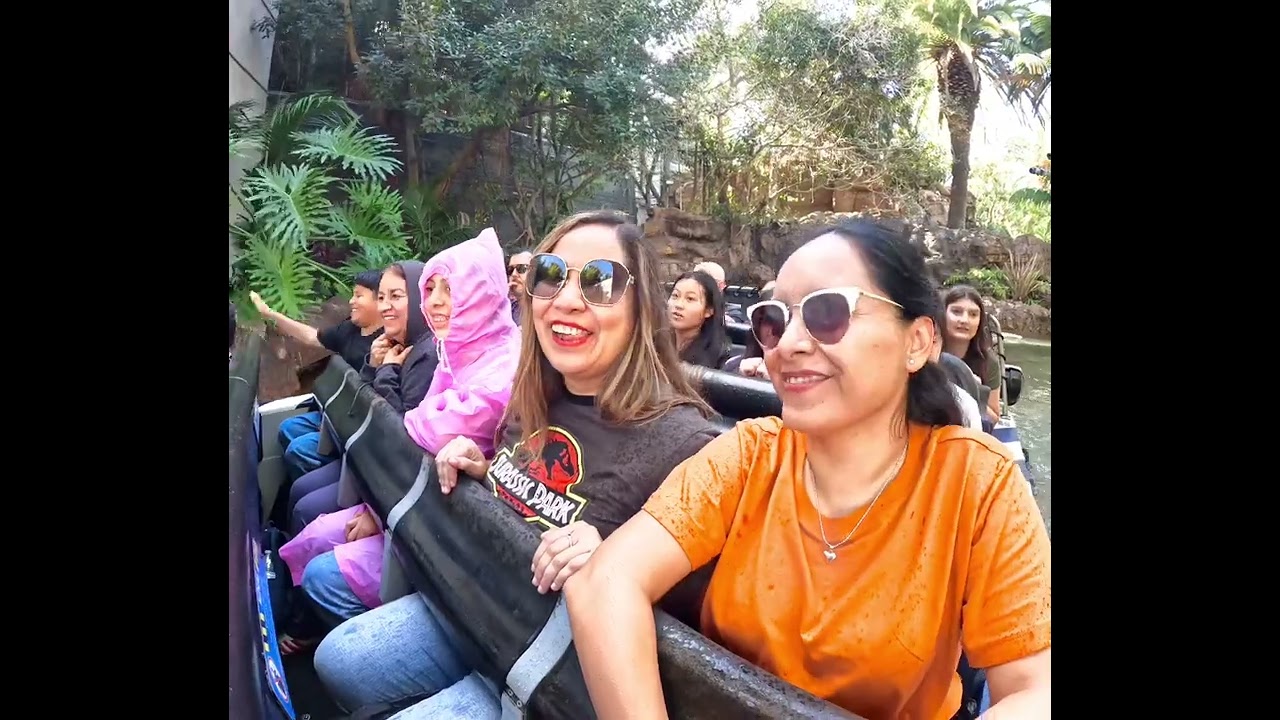 Jurassic World  ride - Universal Studios Hollywood 