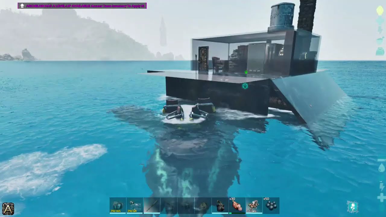 Taming a Tusoteuthis Ragnarok Official PVE Ark Survival Ascended ASA #ardenius