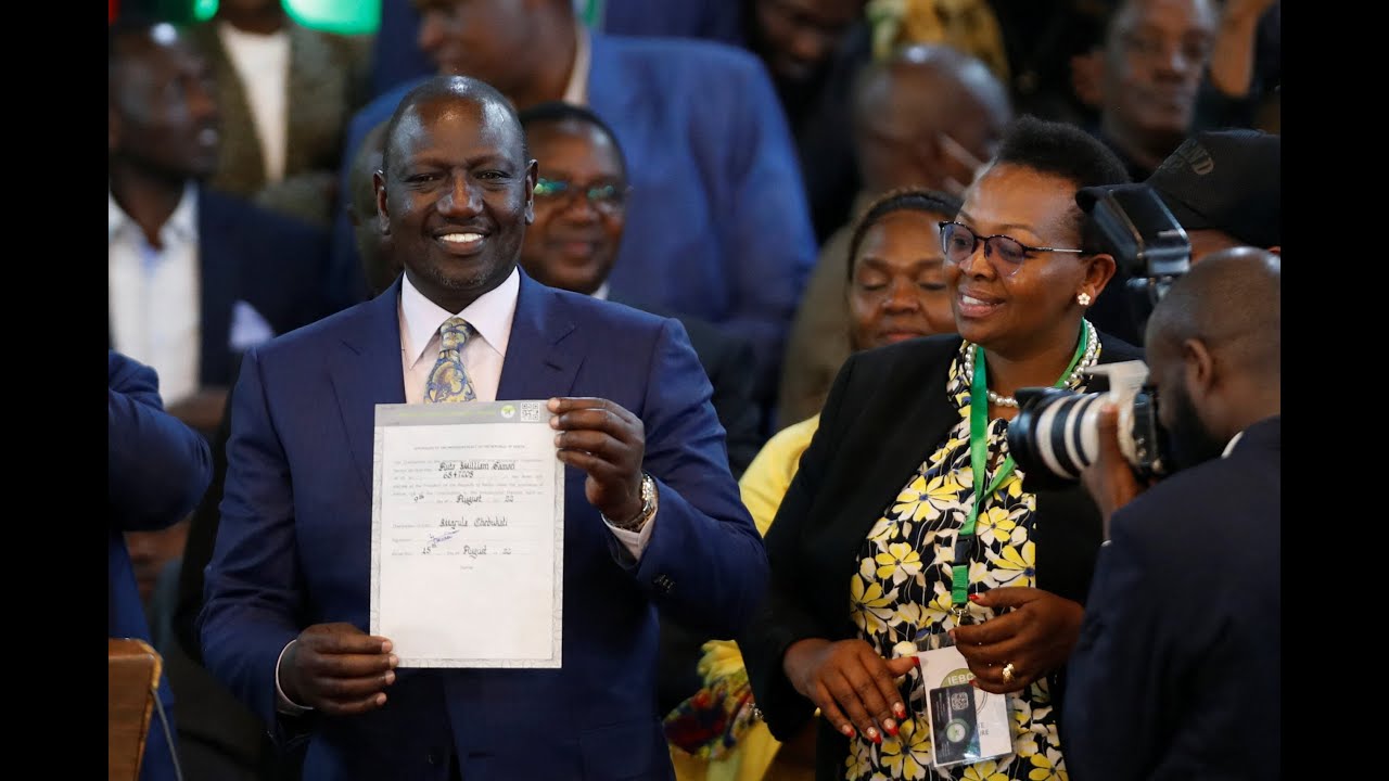 PROPHECY FULFILLED!!!!!! PRESIDENT WILLIAM SAMOEI ARAP RUTO
