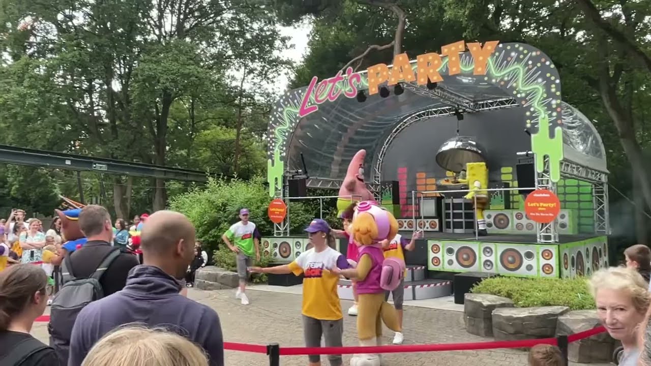 Nickelodeonshow let’s Party Bobbejaanland 2023