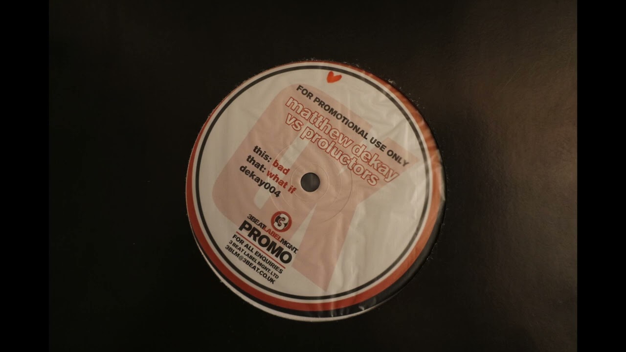Matthew Dekay vs Proluctors ‎– Bad (Original Mix) 💎 Ortofon 2M Red