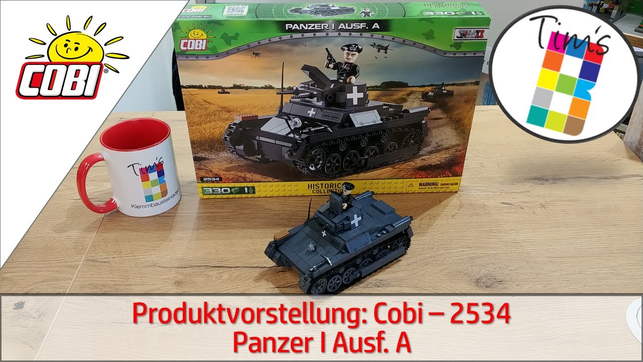 Cobi 2534 - Panzer I Ausf. A - Review/Produktvorstellung