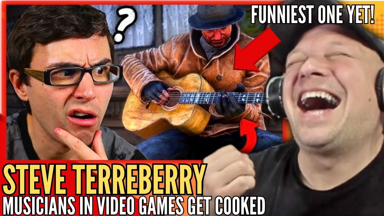 STEVE TERREBERRY'S Musicians in Video Games Getting Cooked Is FUNNY AF !!!![ Reaction ]
