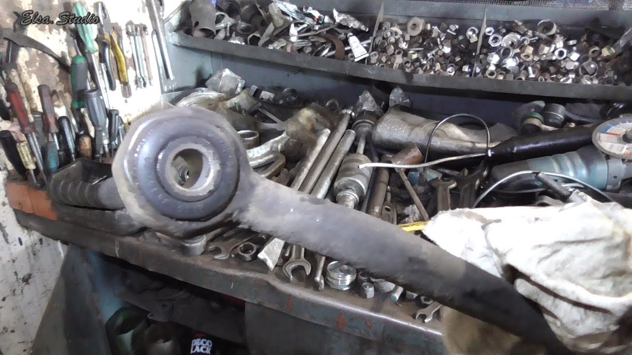 Замена сайлентблоков рулевых тяг Daewoo Espero