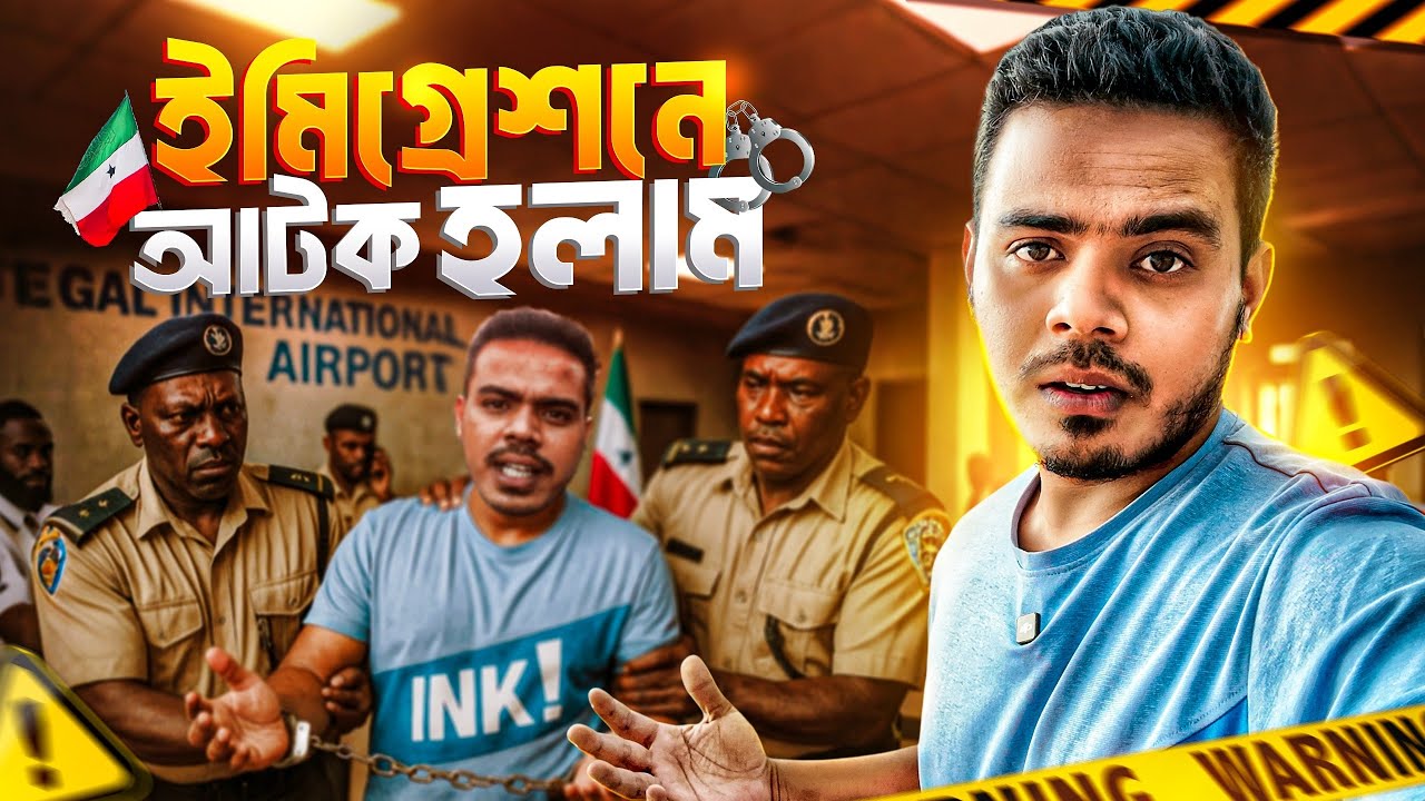 Somaliland Immigration এ ২৪ ঘণ্টা আটকে রেখে আমাকে Deport করলো! Travel Vlog Africa