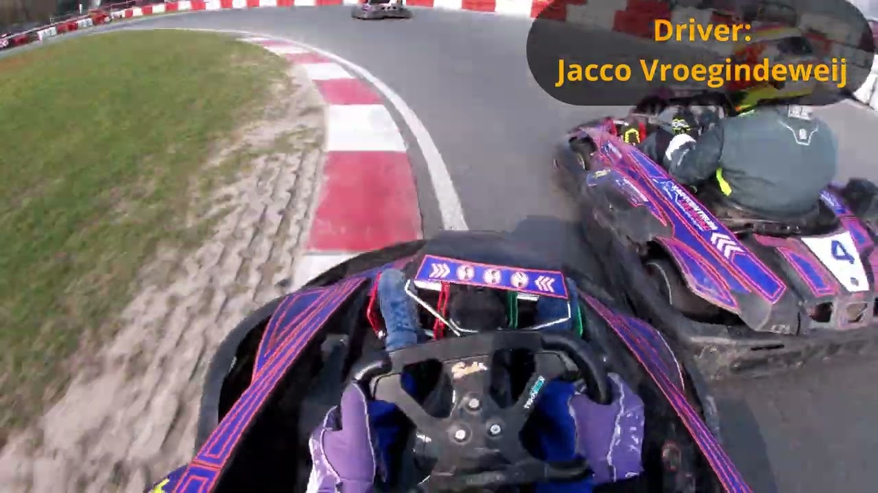 Kartbaan Lelystad 4K | 1e plaats 1-uurs race maart 2022 | huurkarts endurance