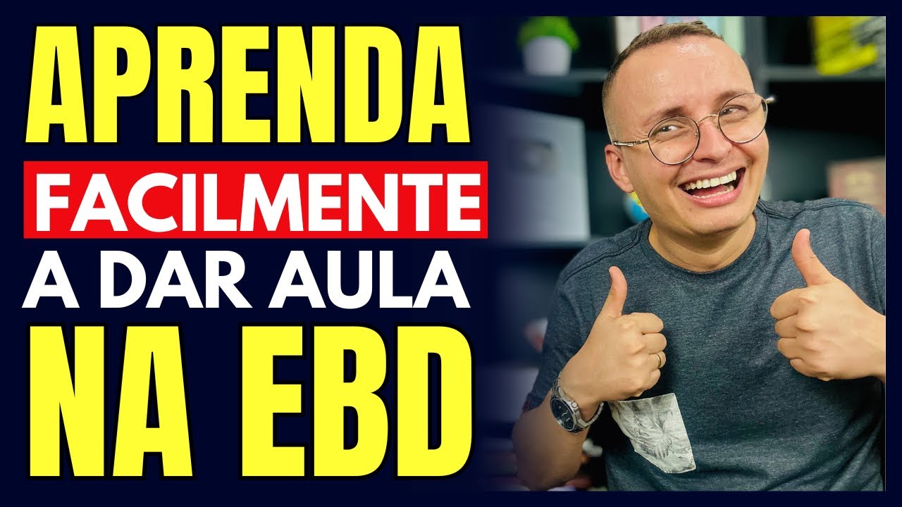 COMO DAR AULA NA ESCOLA DOMINICAL (5 DICAS DE OURO 🥇)