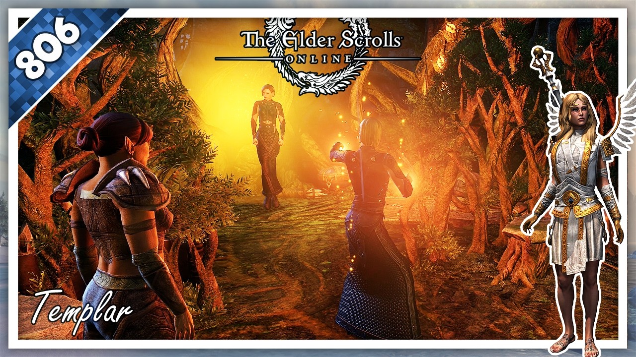 Elder Scrolls Online - Gold Road | Questing Playthrough (No Commentary, ESO) Ep.806