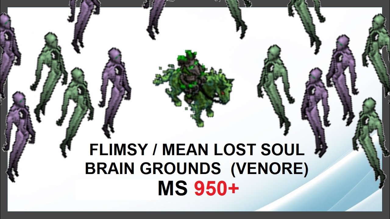 Tibia Hunt - Brain Grounds (flimsy venore) MS 950+