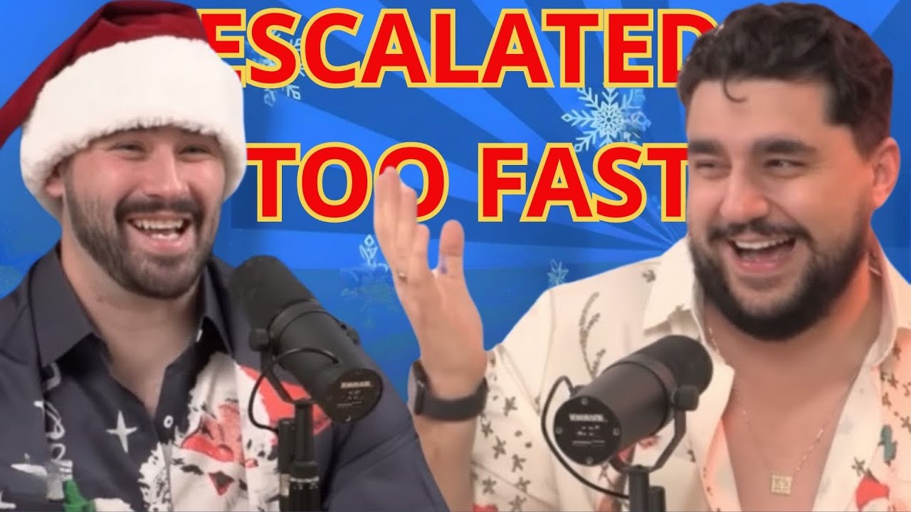 This Basement Yard Podcast Moment Escalated So Fast Nobody Was Ready