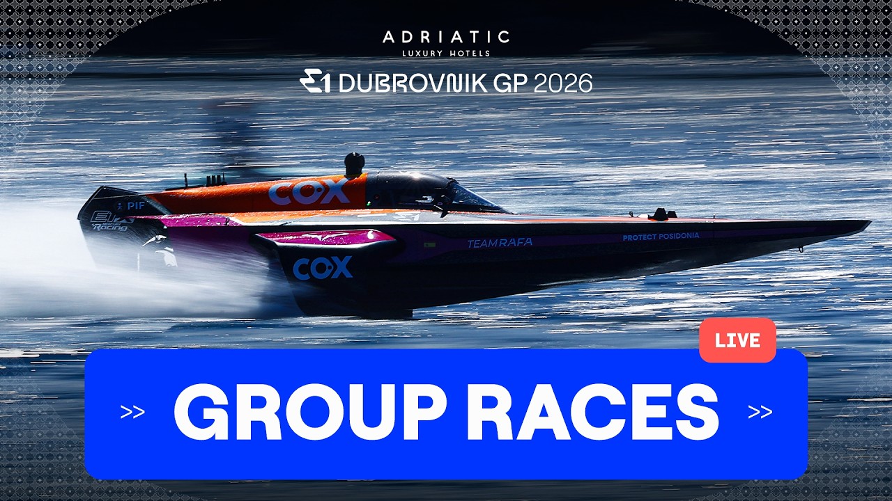 LIVE STREAM: E1 Dubrovnik GP 2026 Group Races