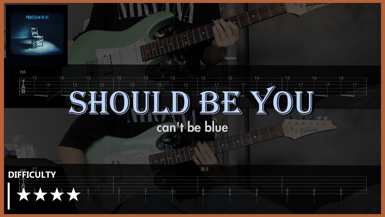 [기타악보] can't be blue (캔트비블루) 