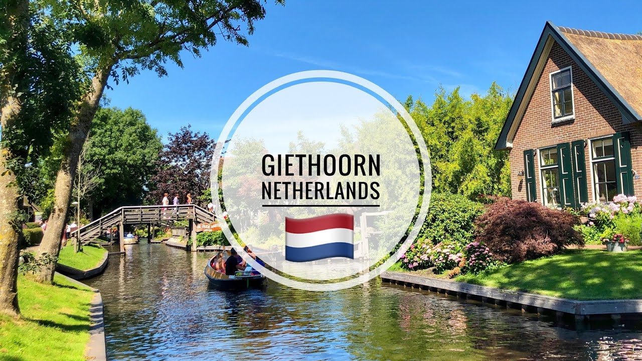 Giethoorn, Netherlands 🇳🇱 July 2022 - Walking Tour (4k 60fps UHD)