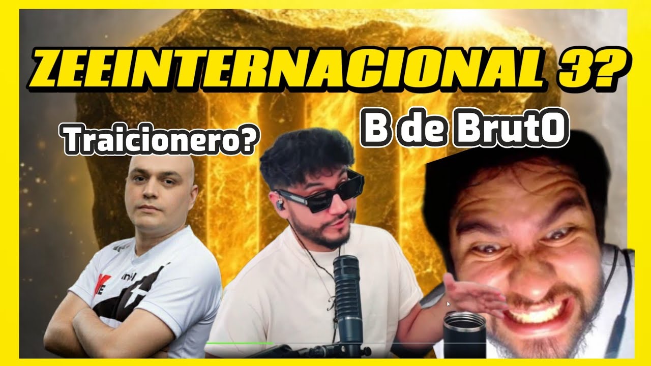 Zeeinternacional 3? Mattew opina y el zein da sus conclusiones #mattew #zein #dota2 #benjaz 