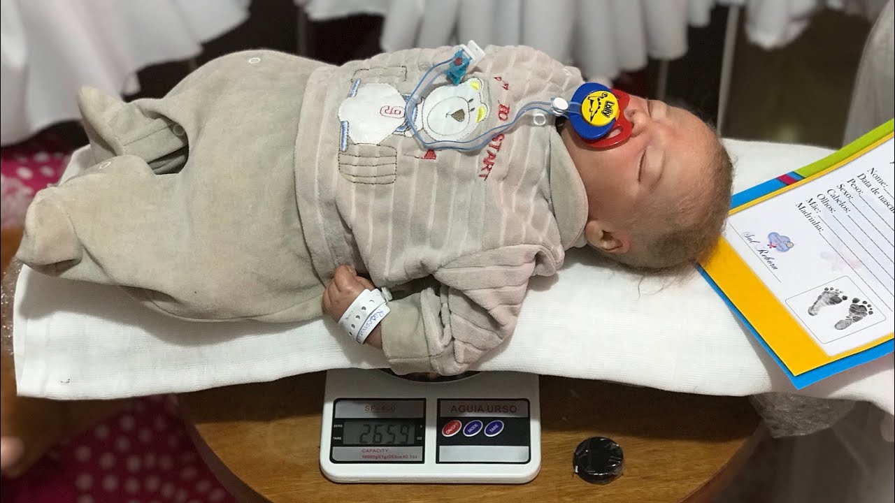 DICA:PESO E MEDIDA DO BEBÊ REBORN