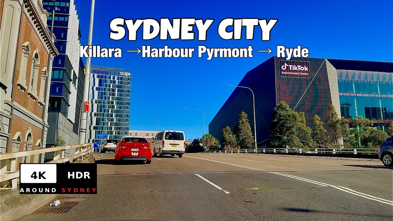CITY & SCENIC VIEWS | Killara &rarr; Ryde | Sydney Drive 4K HDR 60FPS⁠